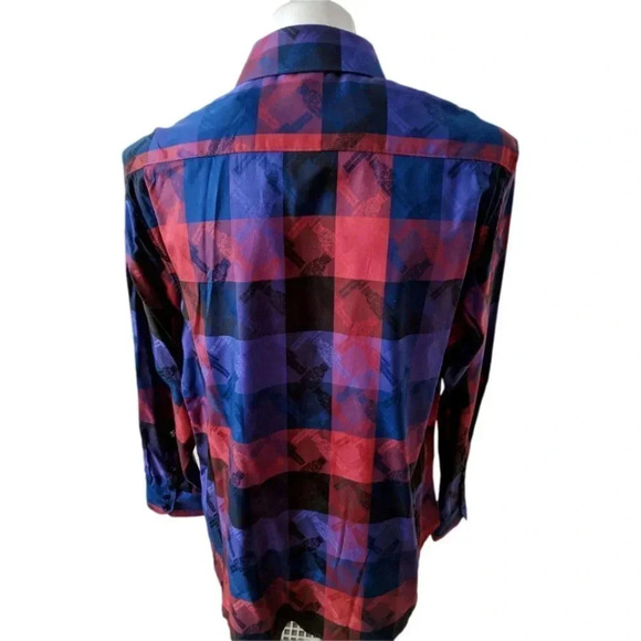 Robert Graham Men Shirt Size L LS Christmas Nutcracker Jacquard New - Picture 4 of 8